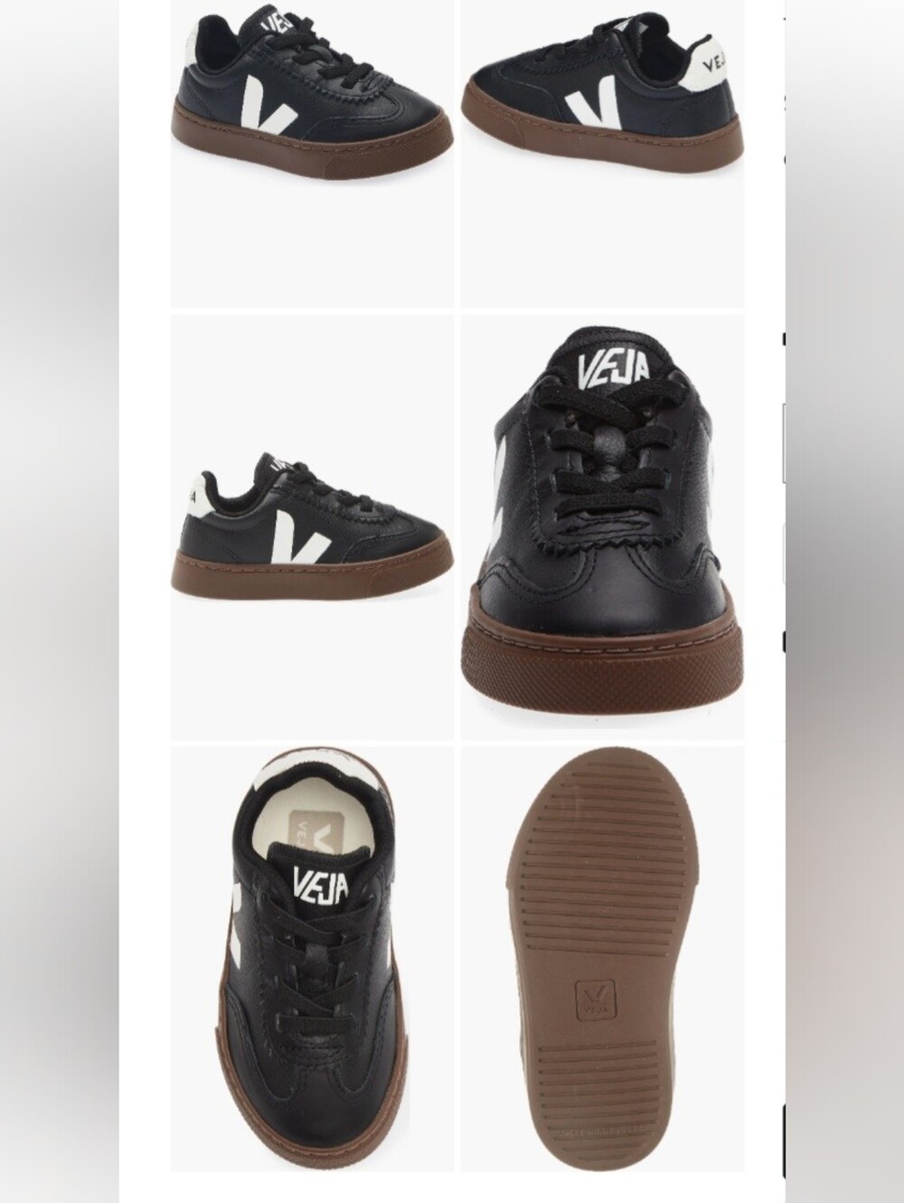 Veja Kids Volley Elastic Lace Sneaker